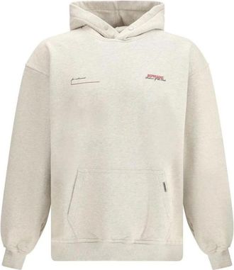 Represent Patron of the Club Hoodie - Heren - Hoodies - Beige - S - Katoen - Hoodies & sweatvesten