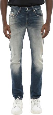 Diesel Blue Slim Distressed Jeans