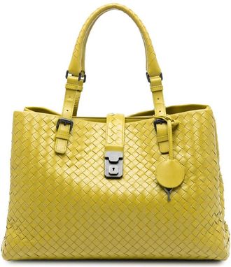 Bottega Veneta Pre-owned Bottega Veneta Medium Nappa Intrecciato Roma Tote Ladies B03020400W