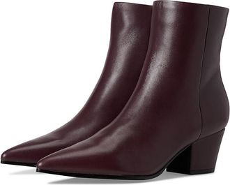 Nine West Savie Womens Boots Dark Red Leather : 6.5 M