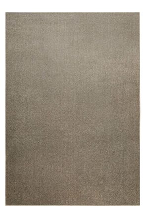 Wecon Home Alfombra pelo corto jaspeado beige oscuro 200x300