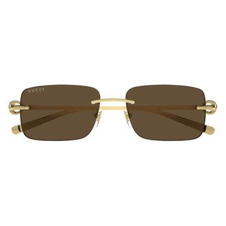 Gucci Gg1703S - unisex - Gucci - Sunglasses - Yellow - 55 MM - Accessories