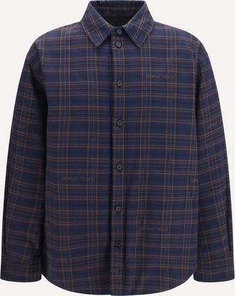 Off-white Oversized padded flannel Shirt Male 50