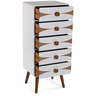 Fabrilamp Fabrilamp Plafon Nando 3xe14 Cromo-blanco/mad.clara Focos Orientables 16x35x35 Cm