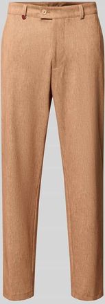 CG - Club of Gents Hose mit Ges&auml;&szlig;taschen Modell Orlando in Terra Melange, Gr&ouml;&szlig;e 46