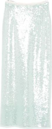 Forte_Forte Midi Skirts, female, Blue, Size: XS Midi Skirt