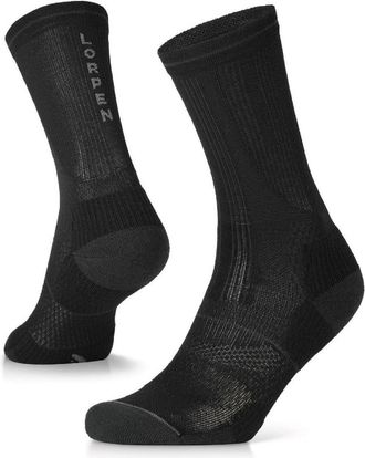 Lorpen Pro Trek COOLMAX Crew Socks Black XL