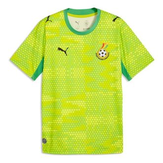 Puma x GHANA x SALEHE BEMBURY Goalkeeper Jersey Lime Smash Green Fruit 787099-88