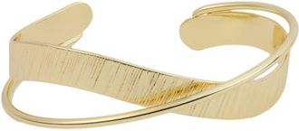 Panacea Textured Crisscross Cuff in Gold at Nordstrom