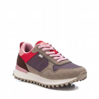 Xti Womens Lace-Up Sneakers In Purple