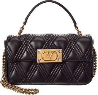 Valentino Rockstud Leather Shoulder Bag