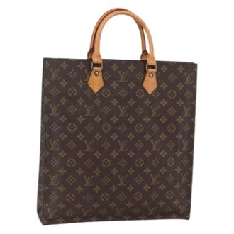 Louis Vuitton Pre-owned Tote Bags, female, Brown, Size: ONE SIZE Pre-owned Vintage Canvas Tote Bag
