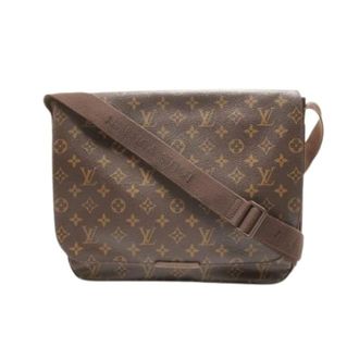 Louis Vuitton Pre-owned Cross Body Bags, female, Brown, Size: ONE SIZE Pre-owned Vintage Canvas Cross Body Bag