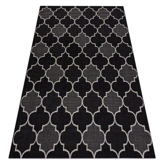 RugsX RugsX Floorlux Rug in Black | Size: 200 cm x 290 cm