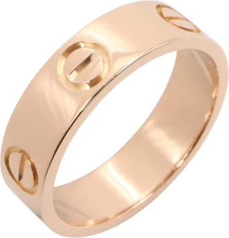 Cartier Pink Gold Pink Gold (18K) Band Ring (Pre-Owned)