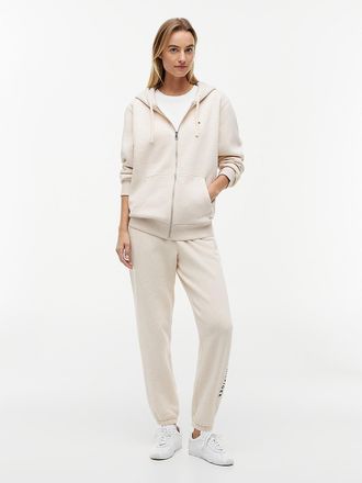 Tommy Hilfiger Womens Embroidered Tommy Logo Sweatpant - Beige Heather - XXL