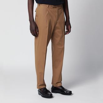 Pantaloni Torino Pantalone color biscotto in cotone