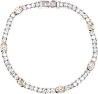 V JEWELLERY Luna Tennis bracelet - Silver