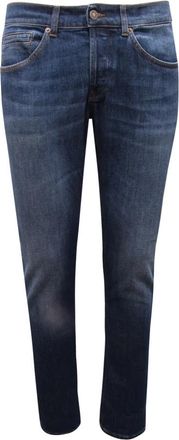Dondup George Skinny Fit - Heren - Skinny Jeans - Blauw - W38 - Katoen - Jeans