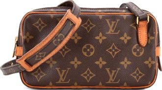Louis Vuitton Pochette Marly Bandouliere Bag Monogram Canvas crossbody bag - Bruin