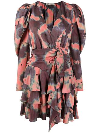 Ulla Johnson Semira mini dress - women - Silk/Polyester - 6 - Brown