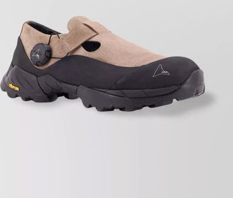 Roa suede sneakers with cut-out detail and chunky sole