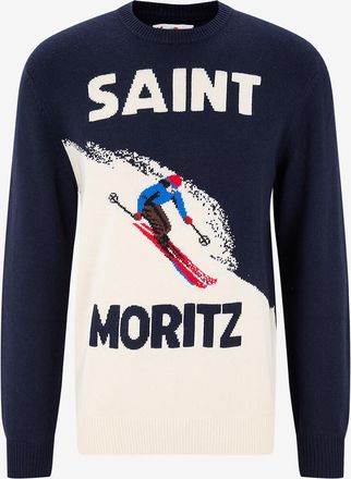 MC2 Saint Barth Rundhalspullover aus Strickstoff Saint Mortiz