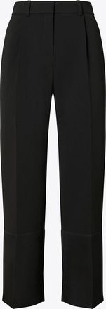 Tory Burch Womens Cropped Crepe Pant, size 14