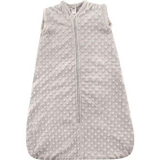 Hudson Baby Plush Sleep Cocoon in Light Gray Dot Mink at Nordstrom