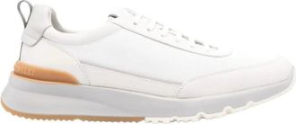 Brunello Cucinelli Leren Sneakers - Heren - Schoenen - Wit - Maat: 44 EU Leer