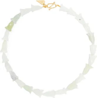 Forte_Forte Flower And Hard Stones Necklace