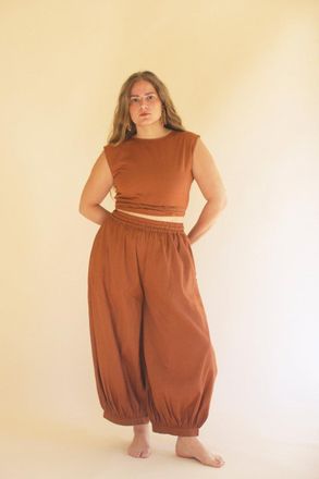 Kalalou Drawstring Balloon Pant