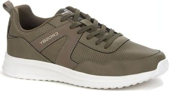 Crosby Schoenen, Heren, Groen, 41 EU, Groene Casual Sneakers voor Mannen