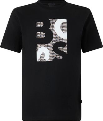 HUGO BOSS T-Shirt H-Thompson 655 - - Tops - Uomo - Nero - XL