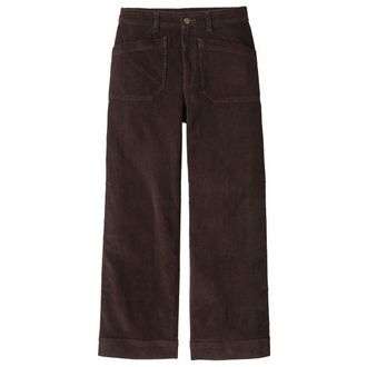 Patagonia Wide Leg Cord Pants Freizeithose f&uuml;r Damen | braun/schwarz