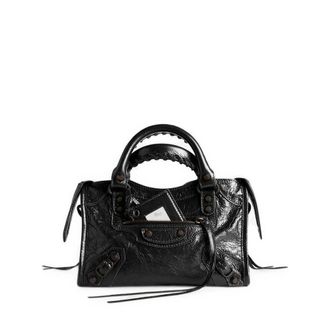 Balenciaga Mini Le City Leather Tote Bag