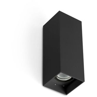 Faro Barcelona Kov 2l Aplique De Pared Cuadrado Negro 3000k 34&deg;/34&deg; 71793-235