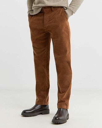 Jacamo Cord Cotton Stretch Straight Fit Chino