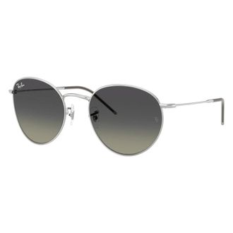 Ray-Ban Ronde Reverse Zonnebril - unisex - Zonnebrillen - Grijs - 53 MM - Accessoires