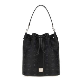 MCM Dessau Bucket Bag - - Bags - Donna - Nero - ONE SIZE
