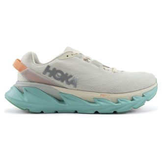Hoka One One Hoka Elevon 2 Textile Womens Lace Up Trainers - Eggnog Eggshell Blue - Size:UK 4.5