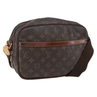 Louis Vuitton Pre-owned Cross Body Bags, female, Brown, Size: ONE SIZE Pre-owned Canvas Cross Body Bag