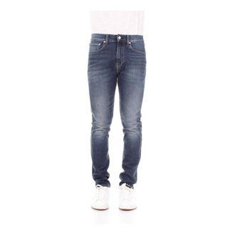 Calvin Klein Blauwe Skinny Jeans Modern Classic - Heren - Slim Fit Jeans - Blauw - W30 - Katoen - Jeans