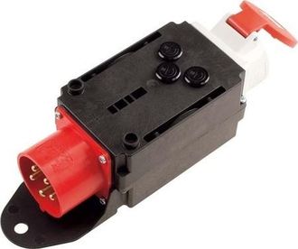 Bachmann Adaptador Cee 1xcee 16a 3xfuse 10a Cee 32a, 349.183