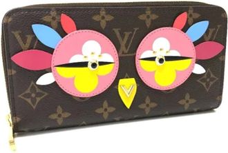 Louis Vuitton Pre-owned Wallets, female, Brown, Size: ONE SIZE Pre-owned Canvas wallets