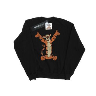 Disney Heren Winnie The Pooh Klassiek Teigetje Sweatshirt (Zwart)