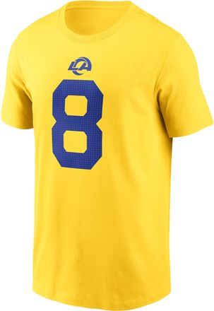 Nike Jared Verse Los Angeles Rams Nike Mens NFL T-Shirt in Brown | N19977I9XF-GQH