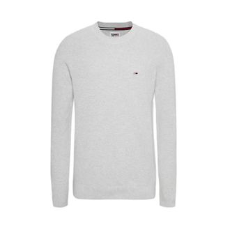 Tommy Jeans Heren, Truien, Grijs, Maat: S Katoen