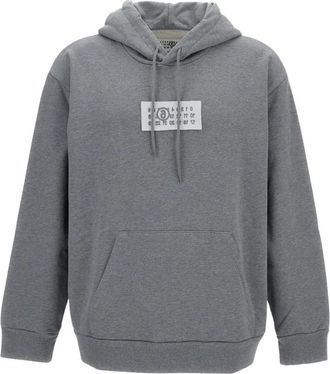 Maison Margiela Hoodies - Heren - Hoodies - Grijs - M - Katoen - Hoodies & sweatvesten