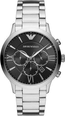 Emporio Armani Accessoires, Heren, Grijs, ONE Size, Ar 11208 Horloge